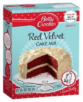 Picture of BETTY CROCKER RED VELVET CAKE MIX 425G